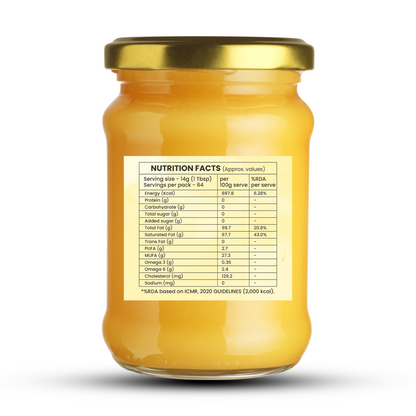 Gir Cow A2 Ghee – 1L (Jar) 